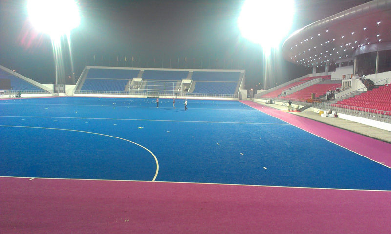 International hockey stadium mohali