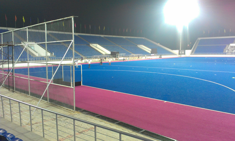 International hockey stadium mohali